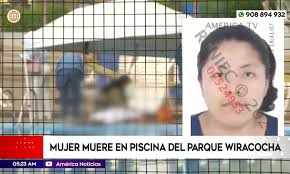 SJL: Mujer murió en piscina del parque Wiracocha