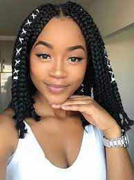 Box Zopfe Bob Braids Hairstyles Box Braids Styling Braided Hairstyles
