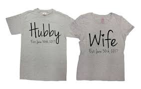 Matching Couple Shirts Mr And Mrs T Shirt His And Hers Just Etsy Wedding Shirts Matching Couple Shirts Trendy Party Outfits