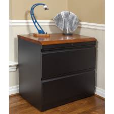 Wood cabinet illustrations & vectors. Lateral File Cabinet With Premium Wood Top Caretta Workspace