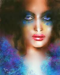 Every had a song influence an art piece? I painted this last night while  listening to Tears From the Moon.