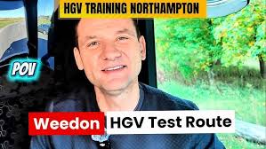 HGV Test Route Northampton (Weedon LGV Centre) 🚛
