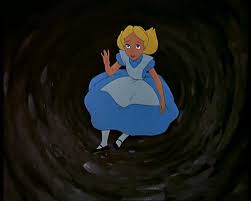 Alice down the rabbit hole. 07a Alice In Wonderland Part 1 Disney Story Origins Podcast