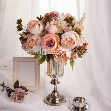 31 birds nest artificial plant in white planter Silk European Style Bouquet Tabletop Flower Bouquet 1 2021 Us 15 51 Artificial Flowers Wedding Flowers Bridal Bouquets Cheap Artificial Flowers