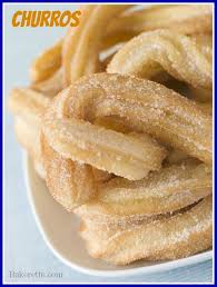 Churros Con Chocolate Recipe Mexican Food Recipes Food Dessert Ingredients