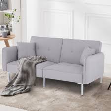 Our grey leather sofas and armchairs are masterfully designed to be a life long staple of your home due to their superior touch and individual nature.practical solutions such as our grey sofa beds are also available. Modern Fabric Grey Sofa Bed 3 Seater Living Room Recliner Couch Sofa On Onbuy