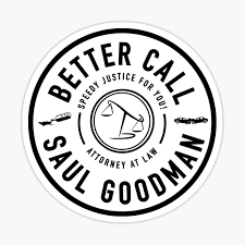 Maybe you would like to learn more about one of these? Sticker Better Call Saul Redbubble