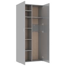 Placard synonyms, placard pronunciation, placard translation, english dictionary definition of placard. Vidaxl Armoire De Rangement Pour Aspirateur Et Balai Blanc Brillant 80 X 35 5 X 180 Cm Ameublement Et Decoration Meubles