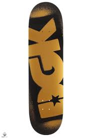 Providing daily doses of logo content, memes and tutorial decks Dgk Og Logo Deck Black Gold