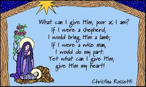 What Can I Give Him Short Christmas Poems Christmas Poems Christmas Skits