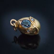 Rare Antique Russian Alexandrite Miniature Egg Pendant Antique Jewelry Vintage Rings Faberge Eggs Faberge Jewelry Vintage Jewelry Antique Jewelry