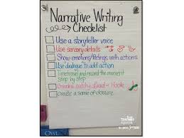 Narrative Writing In Pictures Anchor Charts And Ideas All