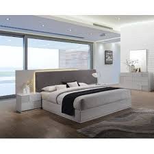 Latitude Run Lyset Platform Solid Wood 5 Piece Bedroom Set Platform Bedroom Sets Bedroom Set King Bedroom Sets