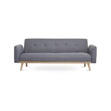 Top picks related reviews buying guides newsletter. 3 Seater Fabric Sofa Bed Lounge Scandinavian Midcentury Futon Couch Light Grey 192cm Bunnings Australia