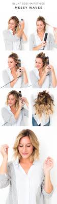 Blunt Bob Hairstyles Messy Waves Blunt Bob Hairstyles Medium Hair Styles Thick Hair Styles