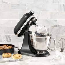 Shop for kitchenaid mixer at best buy. Kitchenaid Artisan Mini 3 5 Quart Tilt Head Matte Black Stand Mixer Reviews Crate And Barrel
