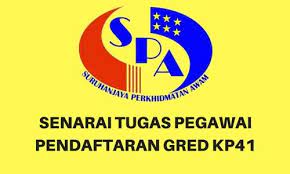 Calon yang beli rujukan ini juga akan diberi bonus ebook percuma khas untuk pegawai pendaftaran gred kp41. Senarai Tugas Pegawai Pendaftaran Gred Kp41 Jawatan Kosong