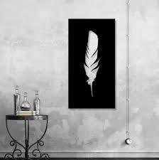 Emmons gold metal 33 3/4 x 29 decorative wall art. Feather Metal Wall Art Sculpture For Your Indoor And Outdoor Area Mastercut