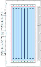 1 olympic swimming pool of length is 50 metres (164 feet). International Olympic Swimming Pool Blue Fincne