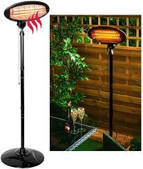 Check spelling or type a new query. Electric Patio Heater Outdoor Garden Free Standing Quartz 2000w Waterproof 6 7ft 5060345293326 Ebay