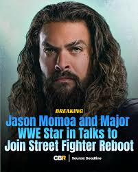 🎮 The fight is on! The cast of Legendary's Street Fighter reboot is  starting to take shape. Andrew Koji (Bullet Train), Jason Momoa (A  Minecraft Movie), Noah Centineo (Warfare), and Roman Reigns (