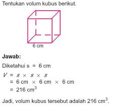 Kali ini kita akan membahas kunci jawaban matematika kelas 5 halaman 161, 164, 165. Soal Dan Pembahasan Matematika Smp Kelas 8 Volume Kubus Masnurul