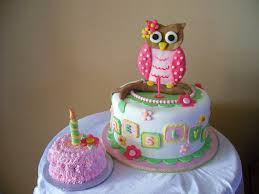 My friend kim also has a september birthday, so i decorated a fun fall owl. Owl 1st Birthday Cakecentral Com
