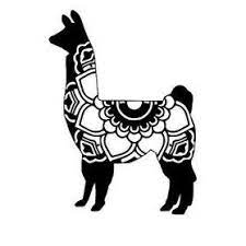 Black and white depressed llama #1200218 by cory thoman. Pin By Debbie Nason On Alpacas Llamas Embroidery Hoop Art Diy Llama Clipart Llama