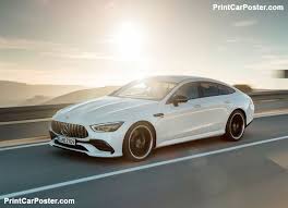 Mercedes Benz Amg Gt53 4 Door 2019 Poster Mercedes Amg Mercedes Benz Mercedes Benz Amg