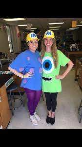 Sulley, mike wazowski, and boo! Monsters Inc Diy Halloween Kostum Ideen Fur Teenager Madchen Halloween Ideen Kostum M Duo Halloween Costumes Halloween Costumes Friends Sully Costume Diy