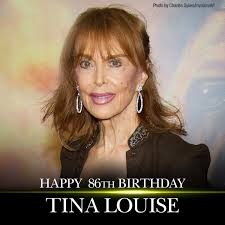 Happy Birthday to Gilligan's Island actress Tina Louise. Who remembers her  as Ginger Grant in the memorable TV series?