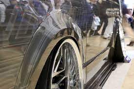 kuhl クール kitz キッツ のカスタムハイエースhiace badlook verz wheels kcv01 ワンオフオーバーフェンダー ネガティブ キャンバー 東京オートサロン2017出展車両 ハイエース 車両 ワンオフ