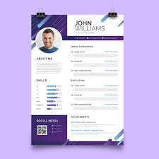 Free ready c v : Modern Cv Template Free Vector Nohat Free For Designer