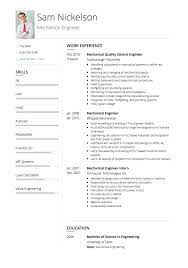 If you're wondering how to make a resume or cv, you're in the right place!below, you'll find a list of resume examples that can help you with your job search. Best Mechanical Engineer Cv Example And Template For 2020 Mechanical Engineer Resume Engineering Resume Mechanical Engineering