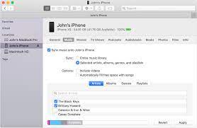How do i sync my iphone and my macbook? Use The Finder To Sync Your Iphone Ipad Or Ipod With Your Computer Apple Support