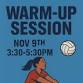 Warm -up session for 15 & older event image