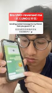 Pranking my friend, wait for the end 😜, #uno #reverse #coded #message  #haha #comedy #humor #humour