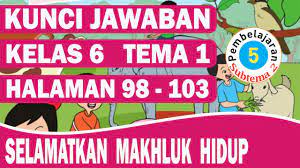 Check spelling or type a new query. Kunci Jawaban Tema 1 Kelas 6 Subtema 2 Pembelajaran 5 Halaman 98 103 Youtube