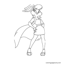 You can now print this beautiful lola bunny coloring page or color online for free. Lola Bunny Luxury Coloring Pages Lola Bunny Coloring Pages Coloring Pages For Kids And Adults