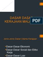 Start studying nationhood ch10 dasar kerajaan. Dasar Kerajaan In English