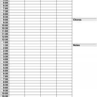Forms will print 1, 2, 3 or 4 on a sheet, depending on size. Printable Daily Calendar
