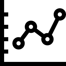 Hd Svg Charts Graph Line Graph Icon Vector Transparent Png