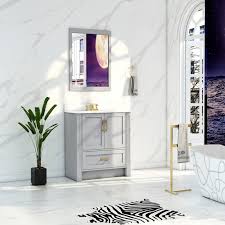 Flow Floor Mount 26 Single Sink Vanity