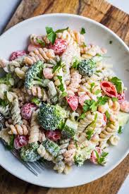 10 slices bacon, finely chopped. Ranch Pasta Salad Food With Feeling