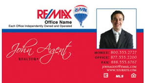 Magnetic business cards, and standard business cards. Remax Business Cards Real Estate Business Cards Re Max Business Card 017 Custom Printing Request