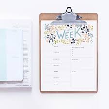 It S Freebie Friday Enjoy This Weekly Planner Printable Say That Five Times Fast Today On Our Blog Li Weekly Planner Printable Printable Planner Planner