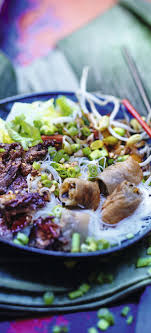 Recette Bo Bun Au Boeuf Et Cacahuetes Grillees Picard Recette Recette Asiatique Bobun Recette Recette