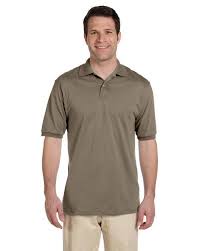 Jerzees 437 Adult Jersey Polo With Spotshield