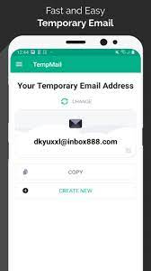 Now you see this page. Temp Mail For Facebook Registration
