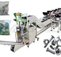 Automatic lock washer bagging mini bowl screw counting ...